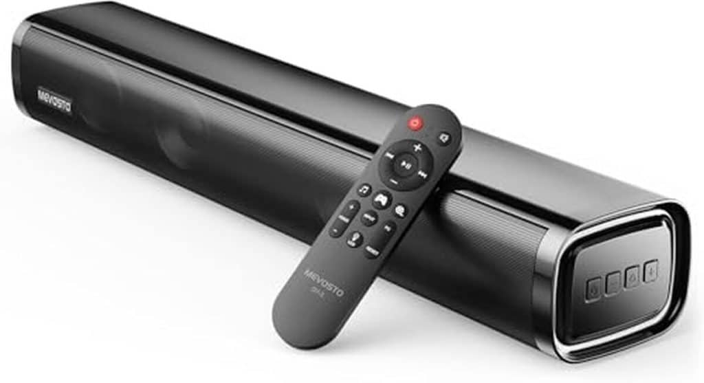 Test : barre de son tv mevosto 60W 2.1CH avec caisson de basses intégré