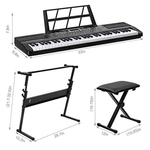 Découvrez notre analyse approfondie du piano numérique Lalaho 61 touches : ses atouts, ses inconvénients et pourquoi il pourrait être votre prochain instrument préféré