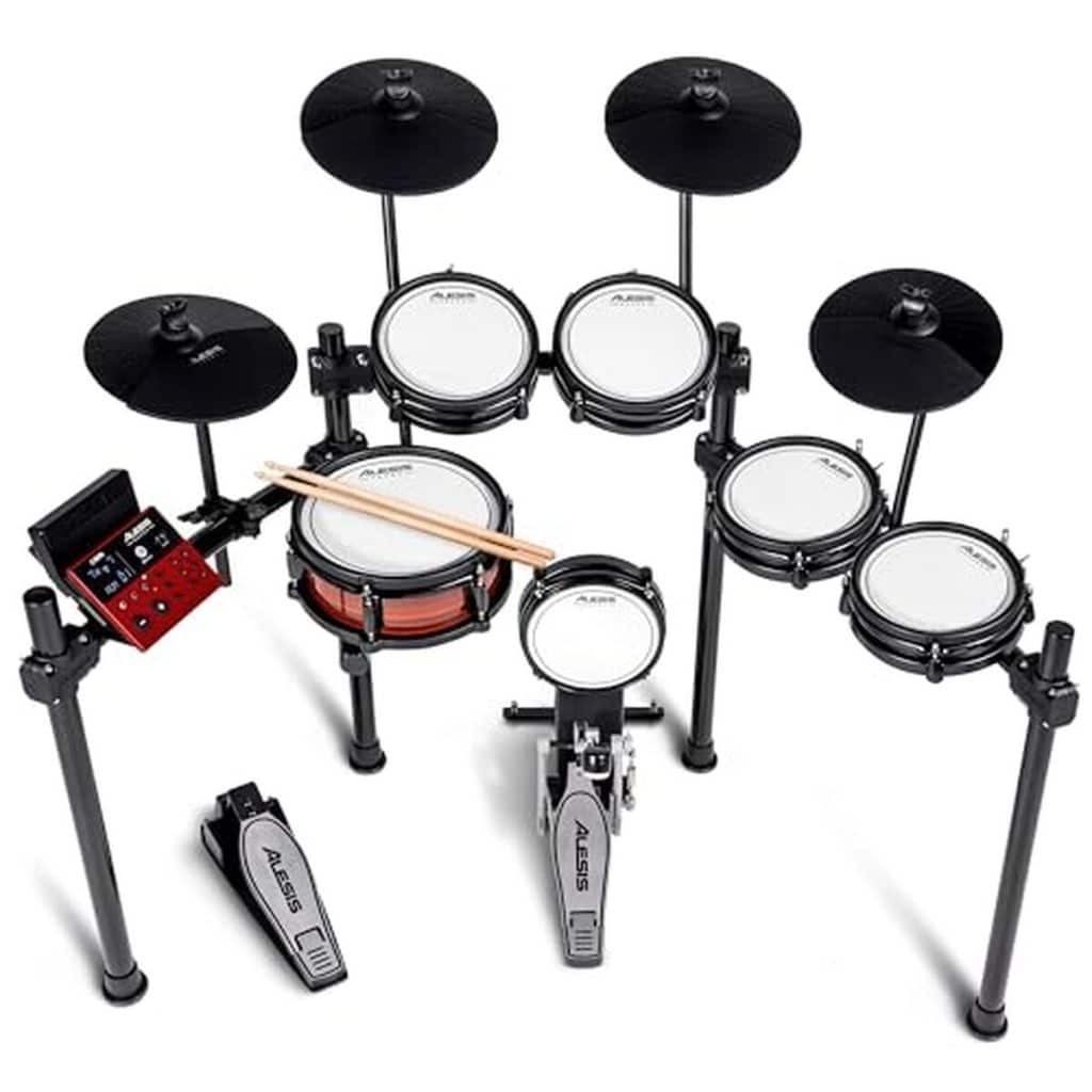 Test : batterie électronique Alesis Nitro Pro XL avec 500 sons et pads silencieux