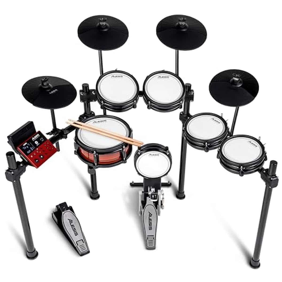Test : batterie électronique Alesis Nitro Pro XL avec 500 sons et pads silencieux