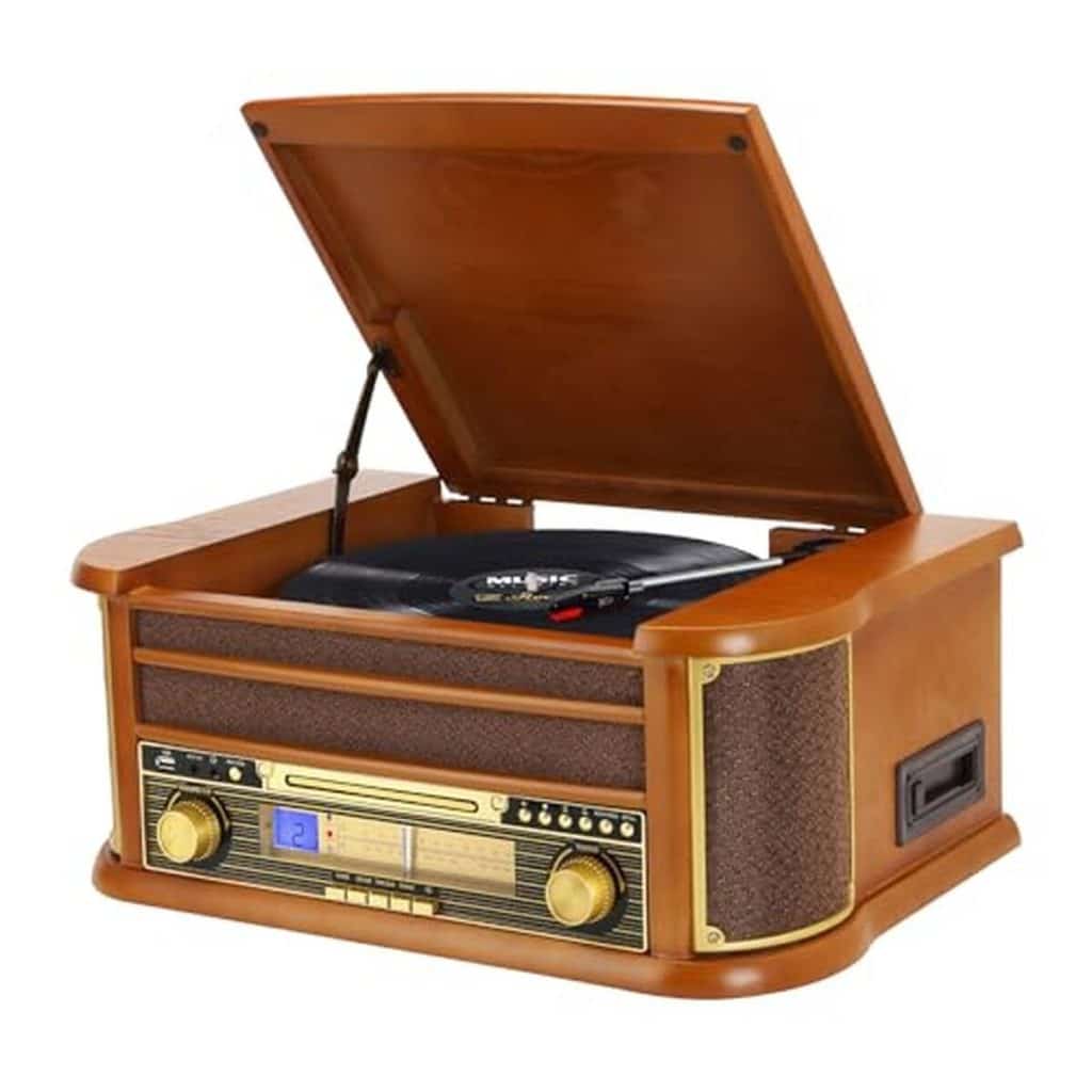 Test de la platine vinyle Bluetooth 3 vitesses avec haut-parleurs intégrés
