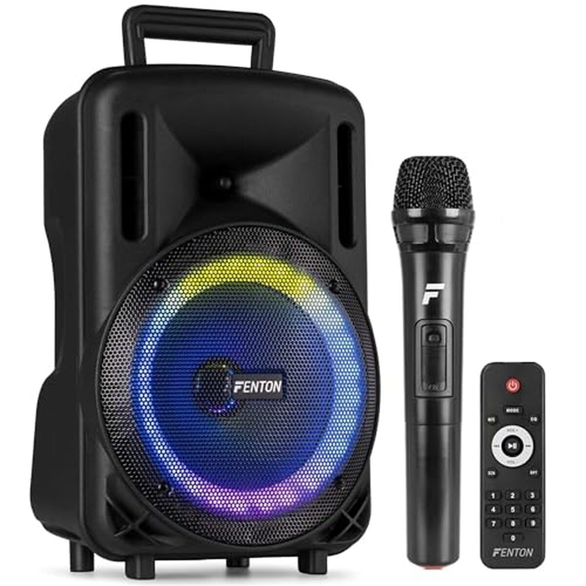 Test : enceinte Fenton FT08LED MK2, 300W prête pour vos soirées