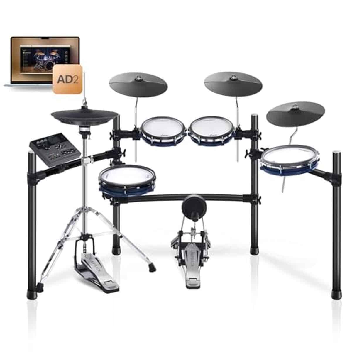 Test : kit de batterie électrique Hampback ACE-360, polyvalence musicale