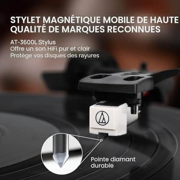 Découvrez comment notre platine vinyle bluetooth avec haut-parleurs intégrés offre une qualité sonore exceptionnelle et une connectivité moderne pour tous les amateurs de musique.