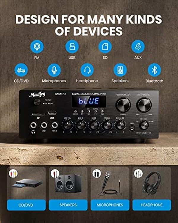 Découvrez le test détaillé du Moukey MAMP1, un amplificateur stéréo bluetooth de 220W offrant une qualité sonore exceptionnelle pour vos besoins audio domestiques.