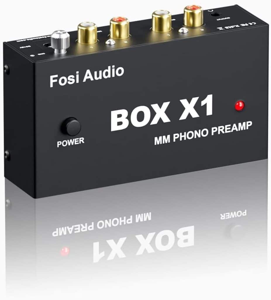 Test du Fosi Audio BOX X1 : préampli phono mini et performant