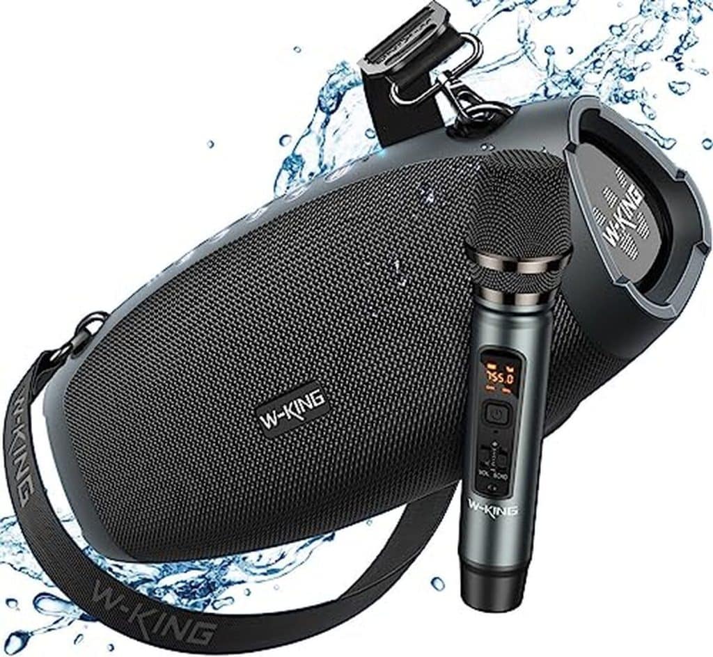 Test : enceinte W-KING Bluetooth puissante 120W avec micro sans fil
