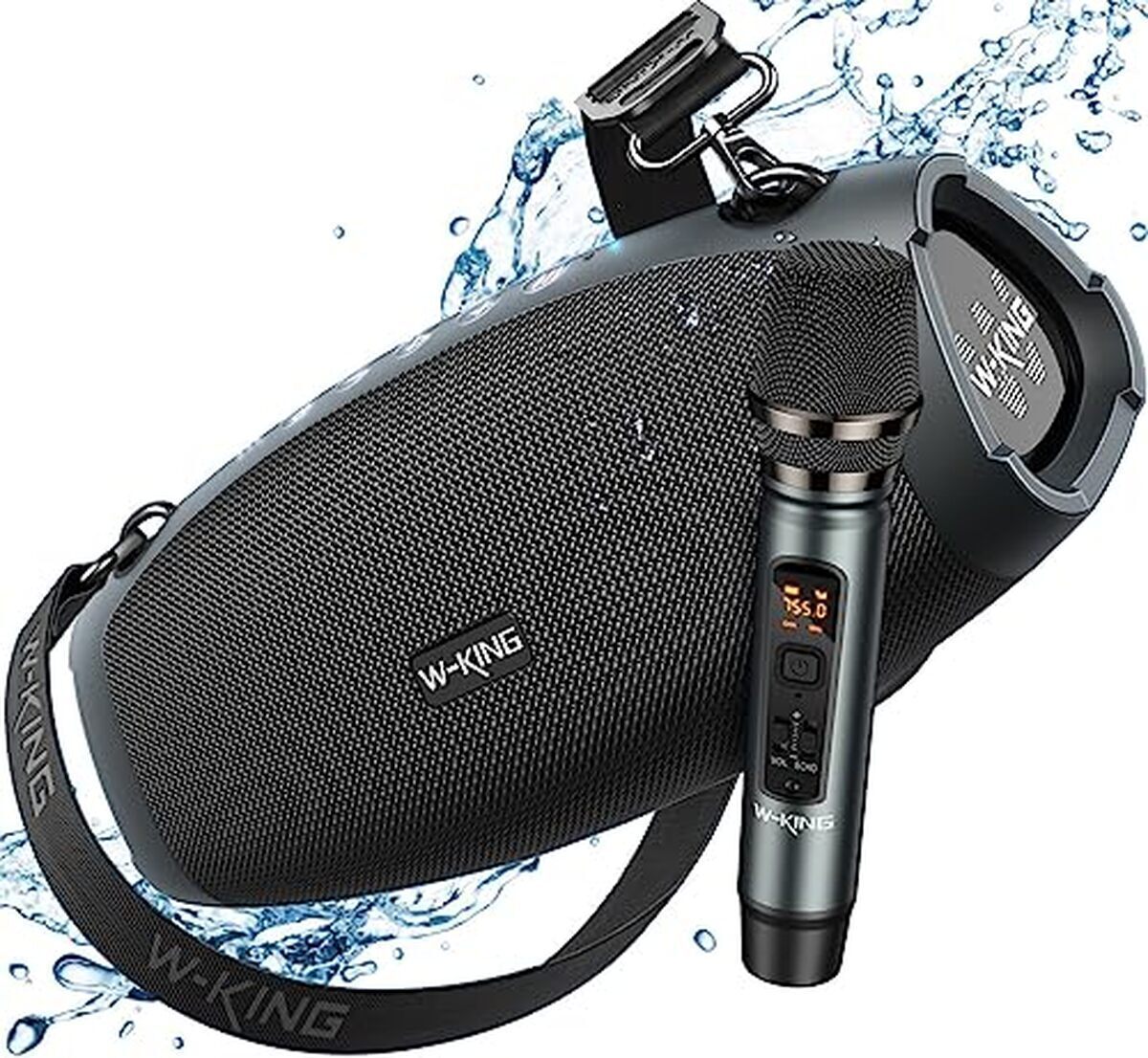Test : enceinte W-KING Bluetooth puissante 120W avec micro sans fil