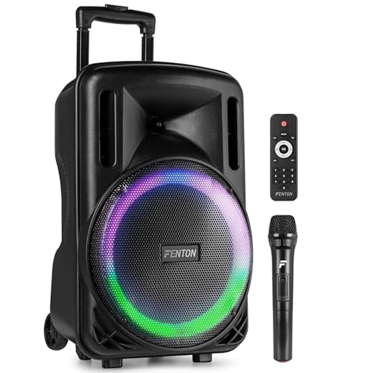 Test : fenton FT12LED MK2 Enceinte Bluetooth Lumineuse 700 Watts