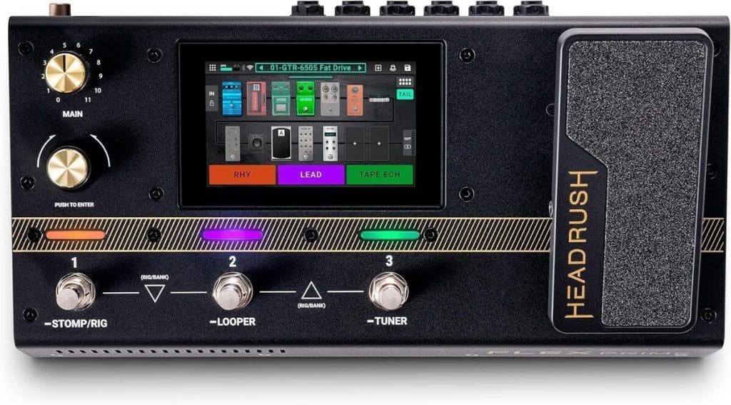 Test HeadRush Flex Prime : pédale ultime pour guitare et basse