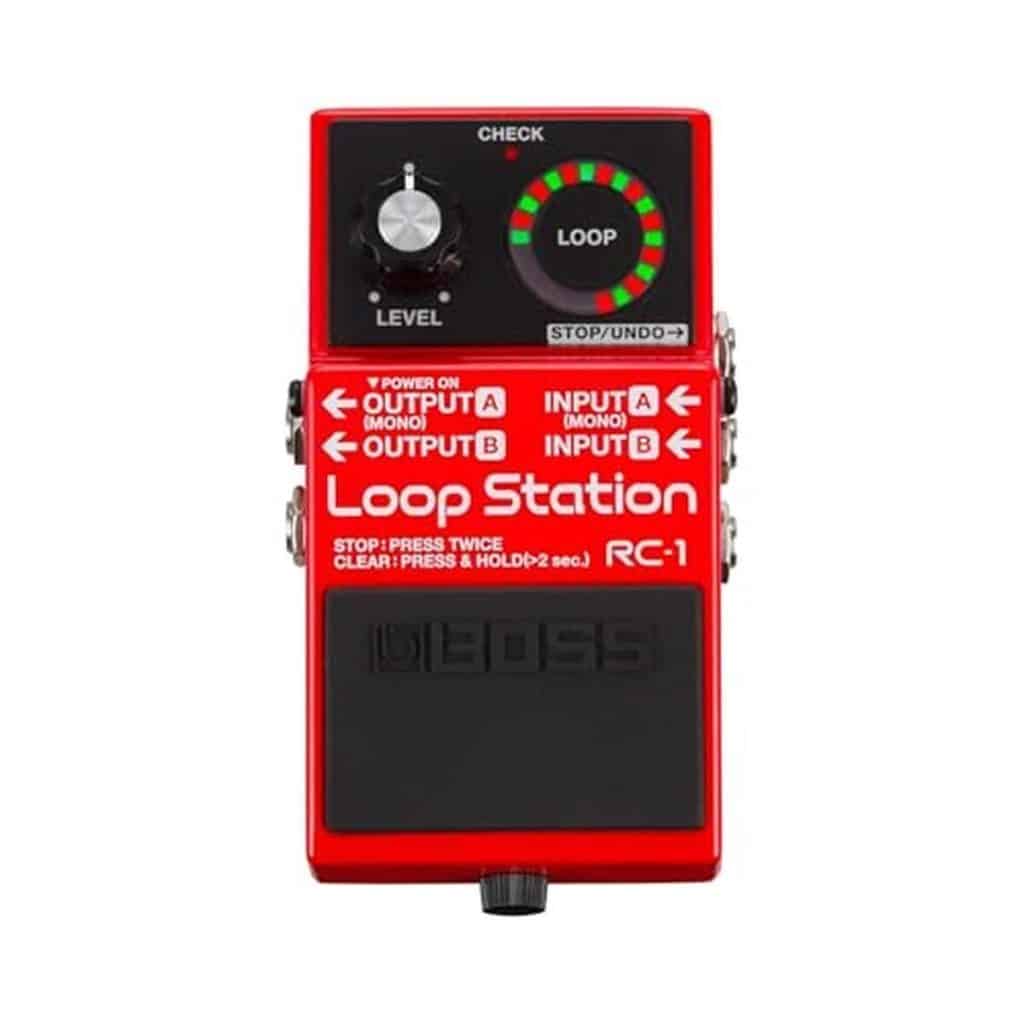 Test pédale Loop Station RC-1 BOSS : le looper simple et efficace