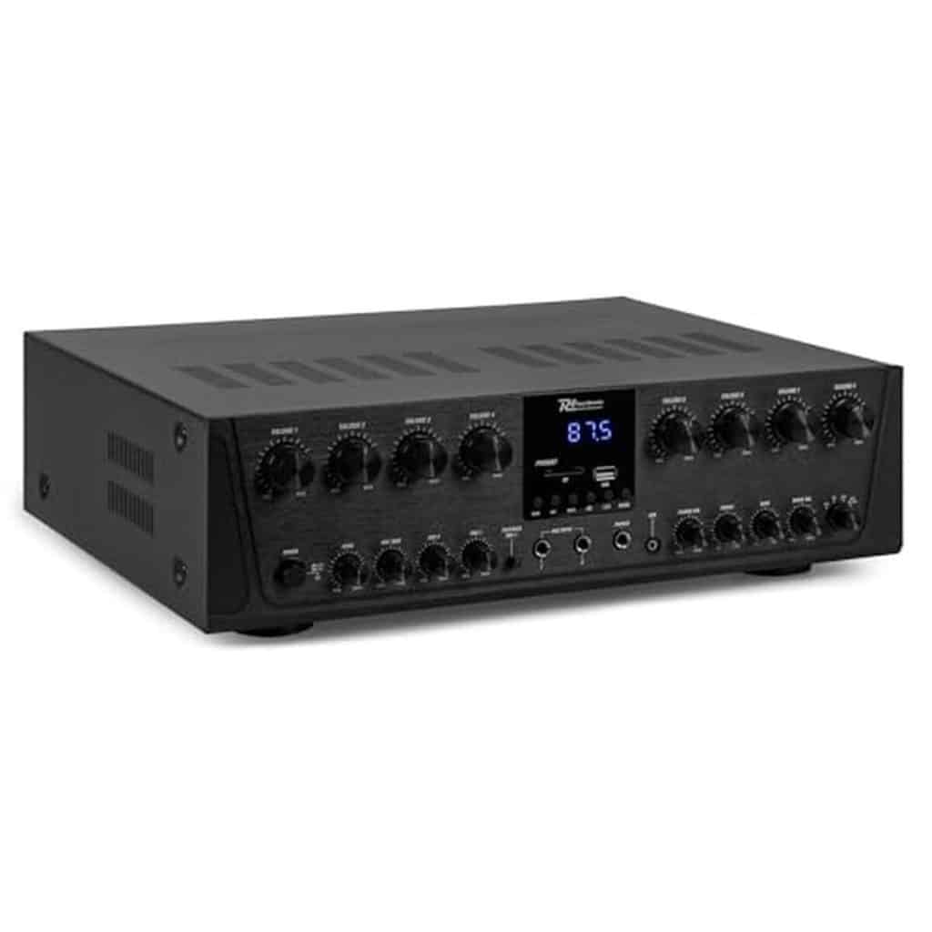 Test power dynamics pv280bt : amplificateur audio bluetooth 8 zones