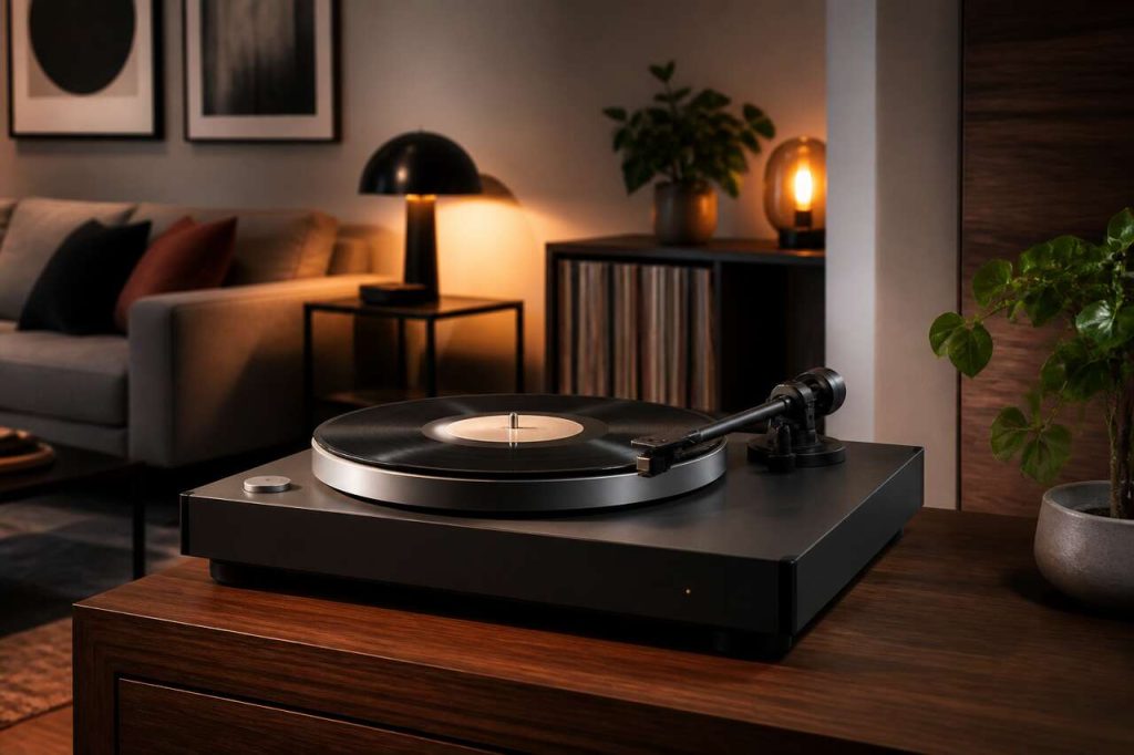 Platine vinyle avec pré-phono intégré : pratique et efficace ?
