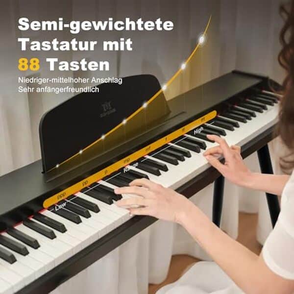 Découvrez notre test complet du piano numérique Mustar 88 touches : caractéristiques, son, ergonomie et prix. L'instrument idéal pour les musiciens débutants en quête de qualité.