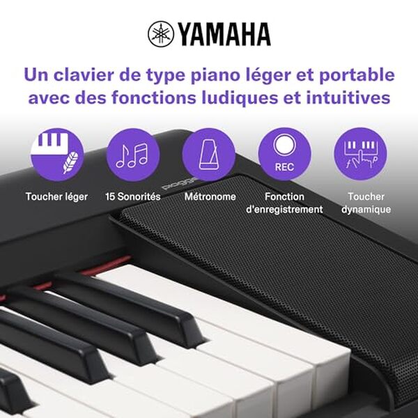 Découvrez notre test complet du Yamaha Piaggero NP-15, le clavier numérique léger et transportable parfait pour les musiciens en déplacement. Caractéristiques, avantages et avis.