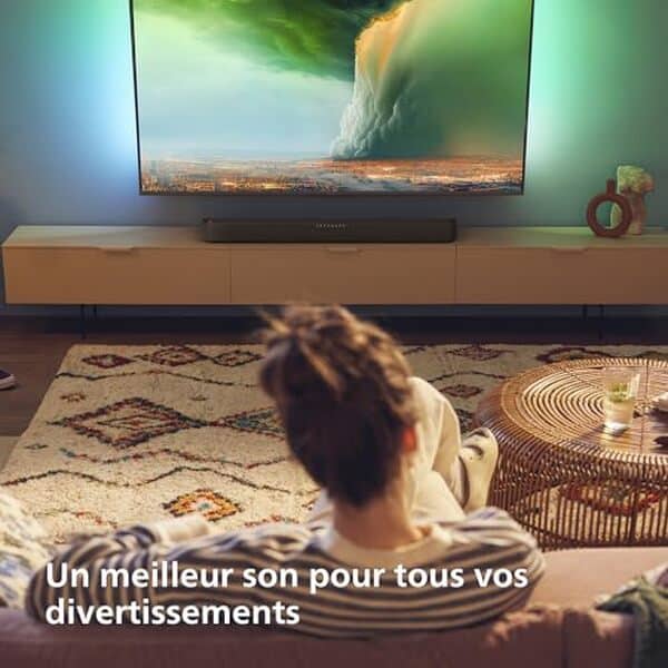 Découvrez notre test complet de la barre de son Philips TAB5109 120W. Analyse détaillée des performances audio, dTS Virtual X et connectivité bluetooth pour votre home cinéma. 