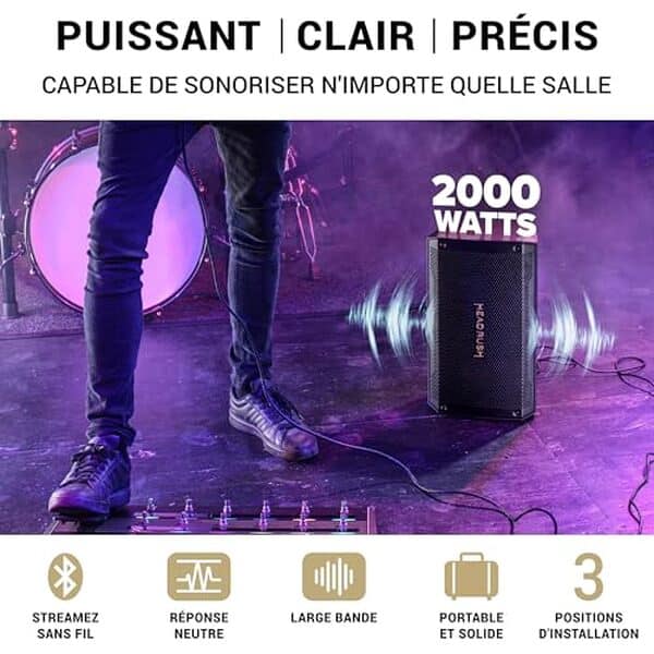 Découvrez notre test détaillé du headrush FRFR108 MKII, l'amplificateur polyvalent 2026 W pour guitare et basse. Performances, caractéristiques et avis d'expert. 