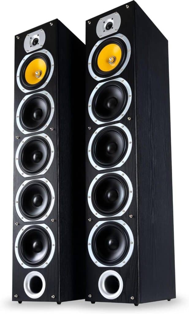 Test des enceintes colonne Bennett & Ross Exosphere 200W RMS noir