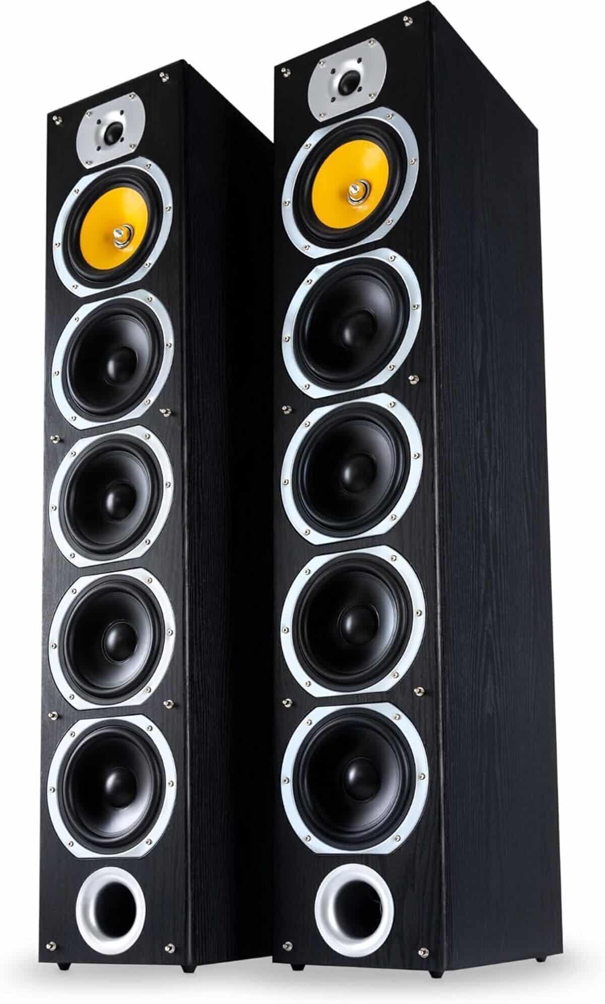Test des enceintes colonne Bennett & Ross Exosphere 200W RMS noir