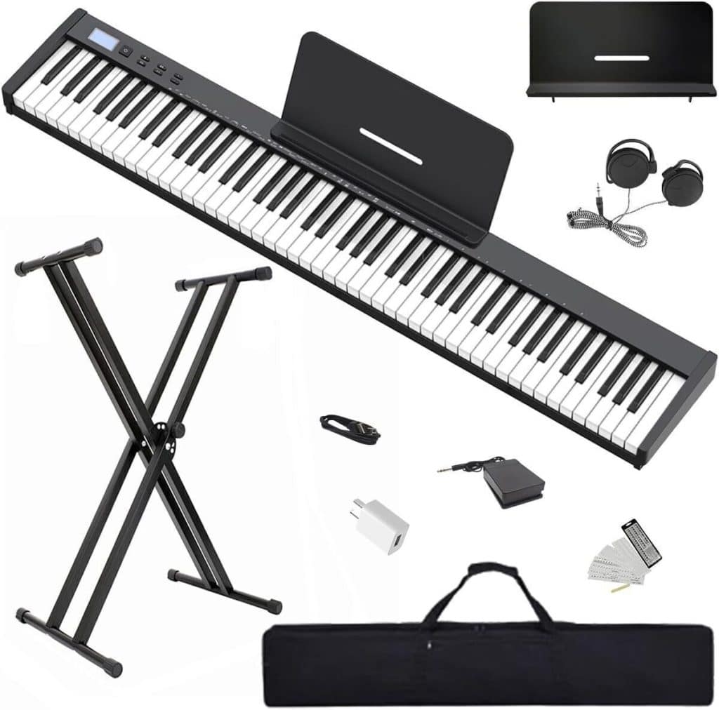 Test : piano numérique Longeye Slim-88 portable et compact