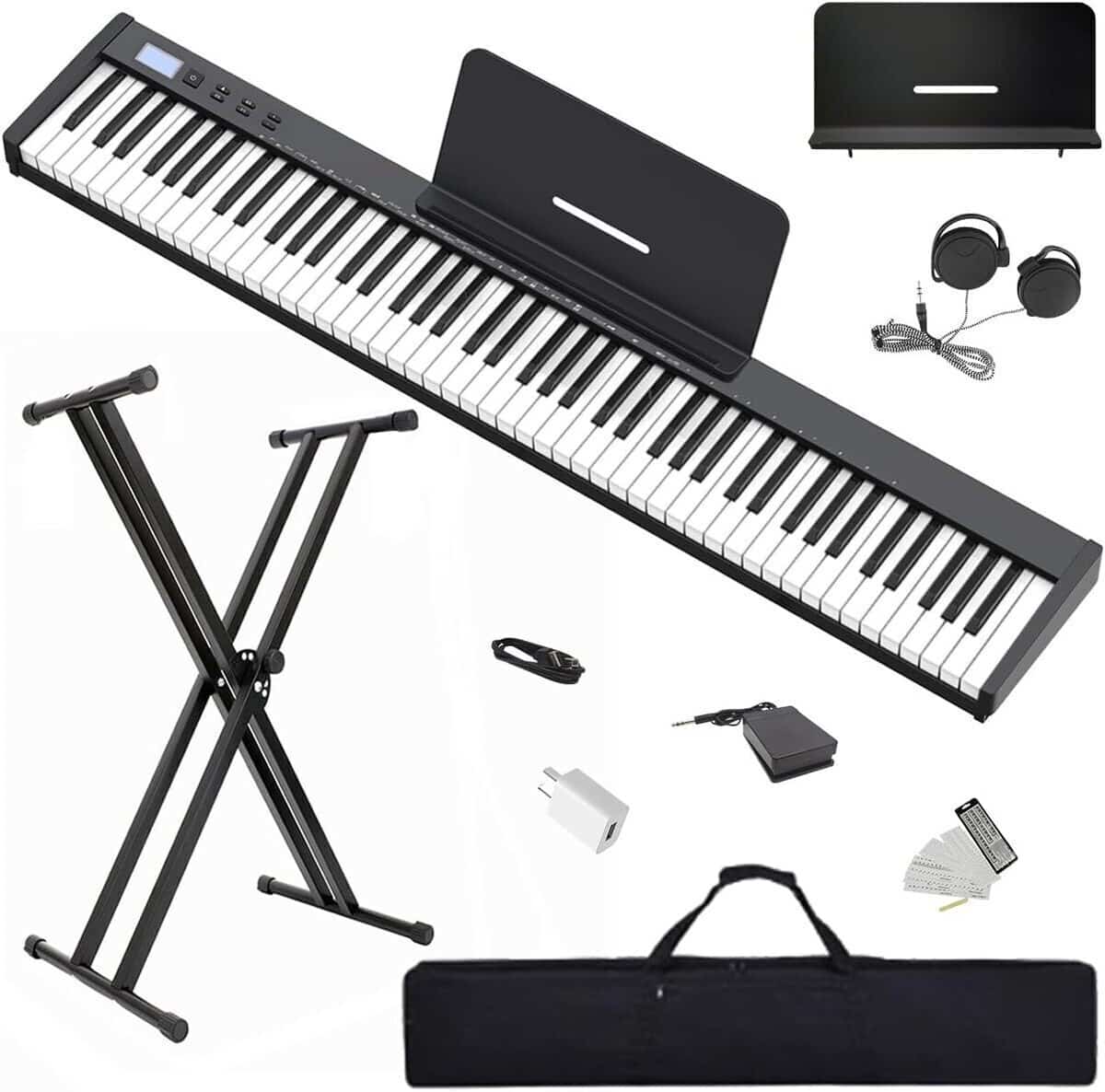 Test : piano numérique Longeye Slim-88 portable et compact