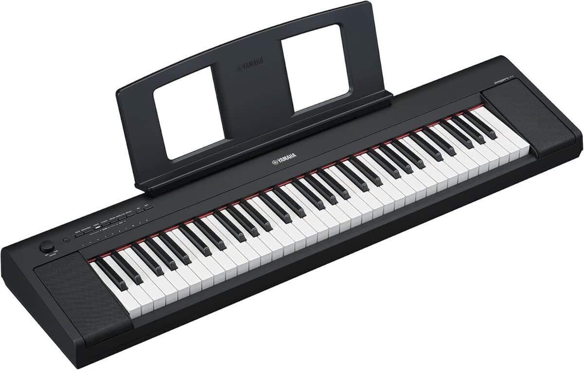 Test Yamaha Piaggero NP-15 : clavier numérique léger et portable