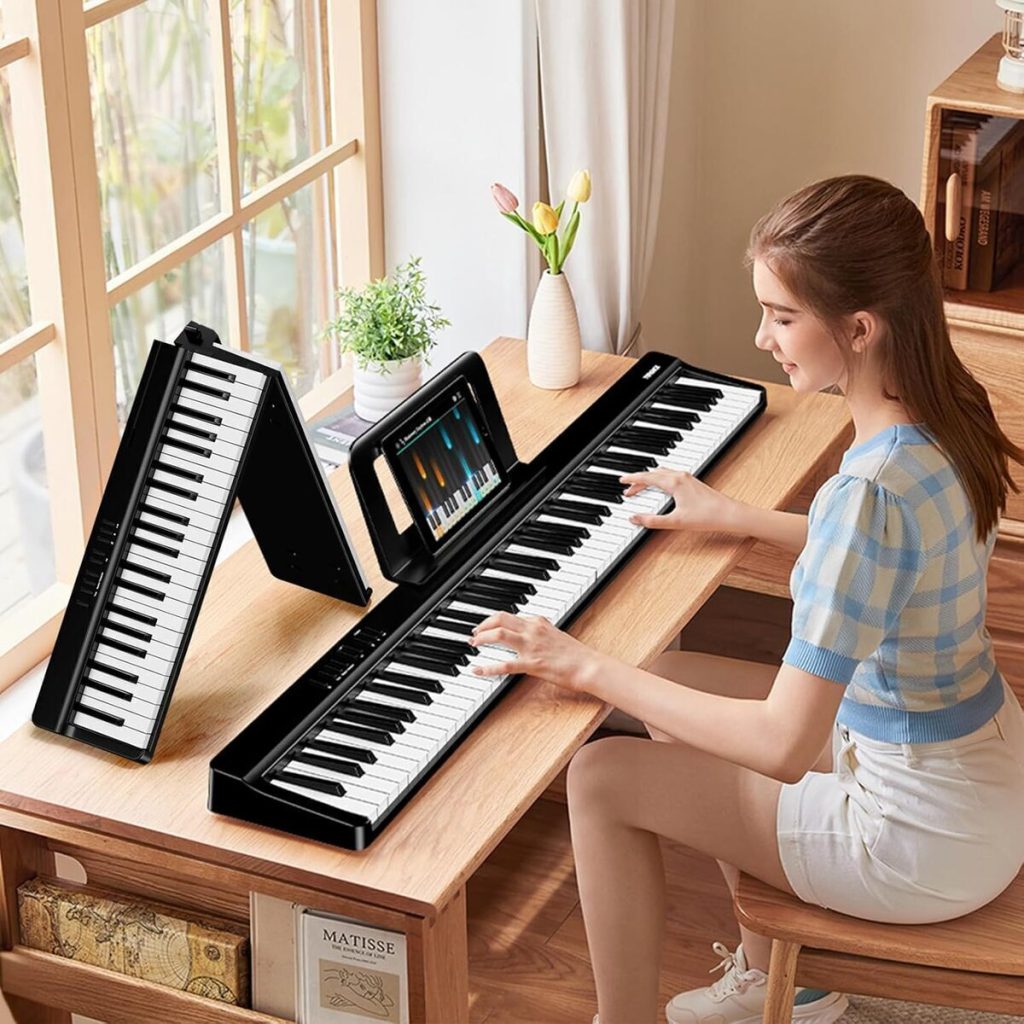 Test du piano numérique TERENCE : portable, 88 touches semi-pondérées