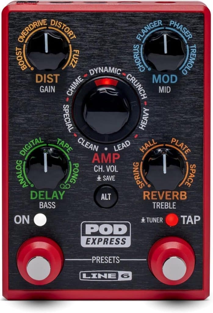 Test Line 6 POD Express Guitar : processeur d'effets ultra-portable