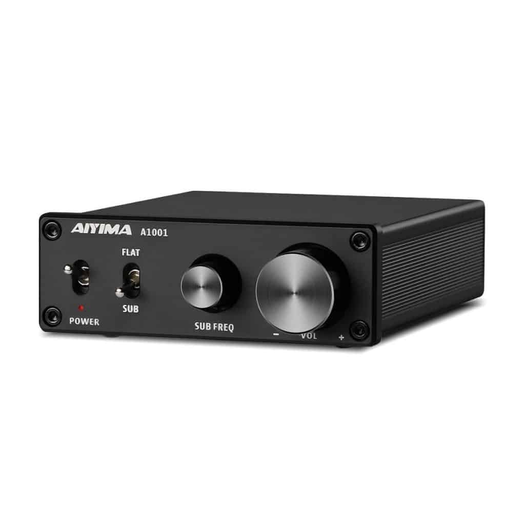 Test de l'aiyima A1001 : amplificateur de subwoofer 100W