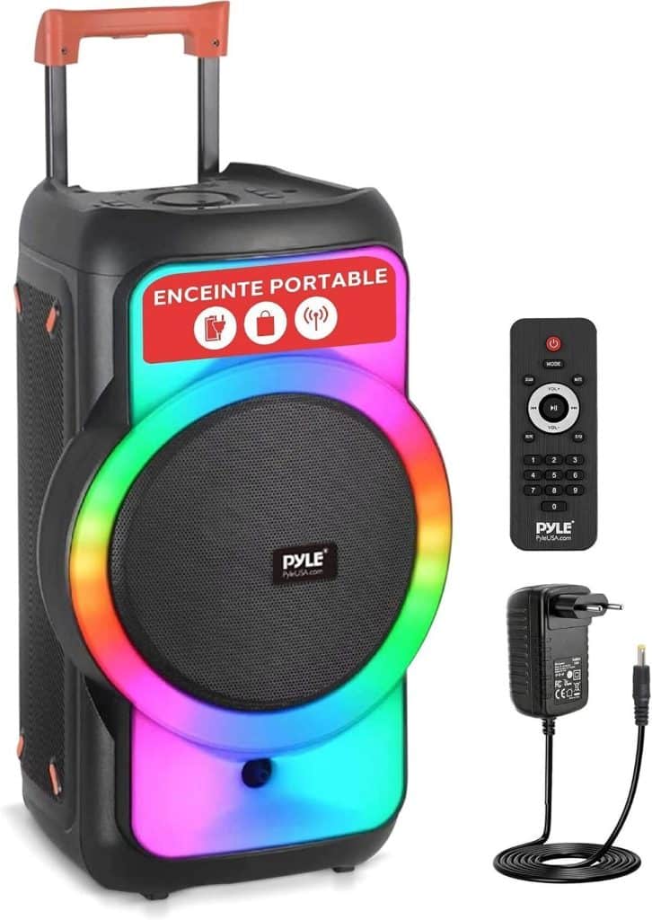 Test : enceinte Pyle Bluetooth 160 W, karaoké portable