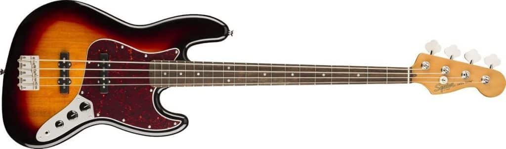 Test : la Squier Classic Vibe '60s Jazz Bass, notre avis complet