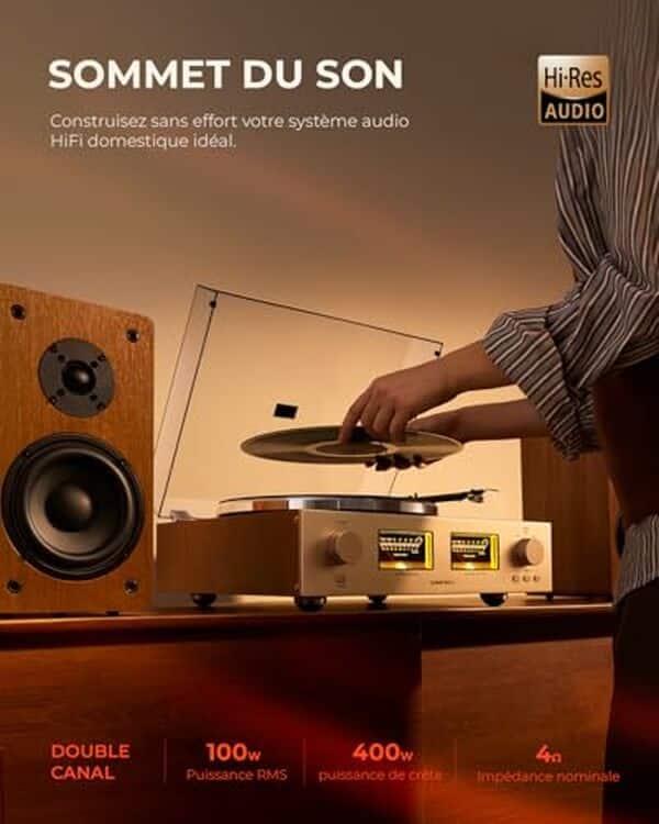 Découvrez le test complet de la platine vinyle HiFire X de QLEARSOUL : qualité sonore exceptionnelle, enceintes 100W puissantes et performances audiophile pour les mélomanes exigeants.