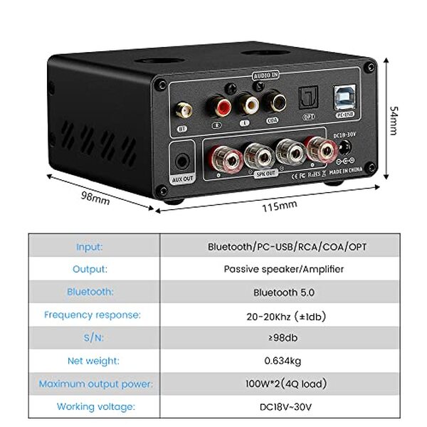 Découvrez notre test détaillé de l'amplificateur AIYIMA T9 bluetooth 5.0 100W : performances audio exceptionnelles, design élégant et qualité de fabrication premium pour les audiophiles. 