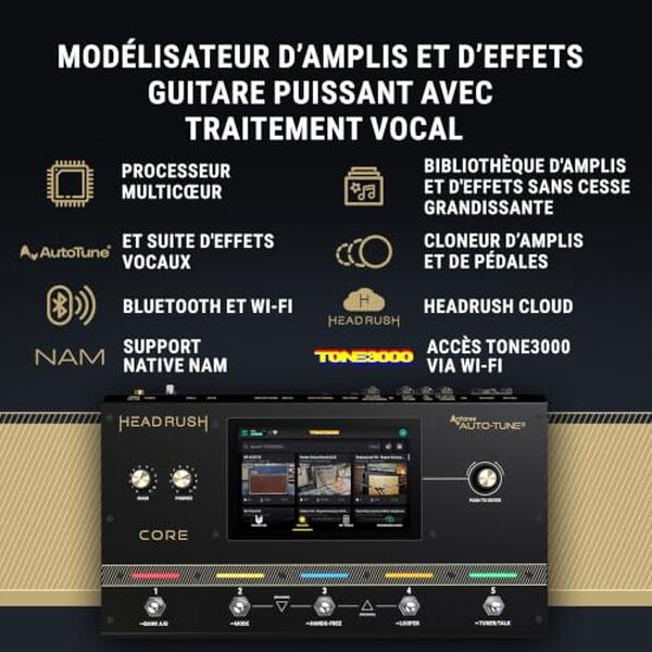 Découvrez notre avis détaillé sur le HeadRush Core : caractéristiques, performances et verdict du modélisateur guitare multifonction qui révolutionne votre jeu.