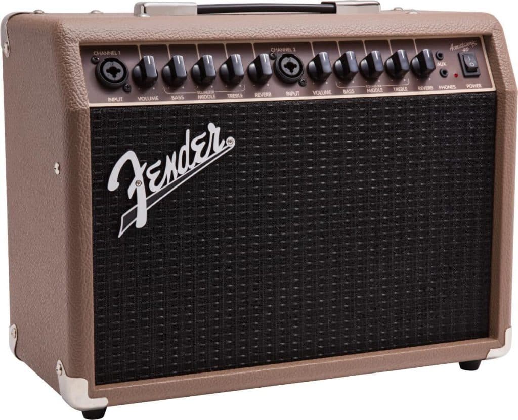 Test de l'ampli fender acoustasonic 40 w pour guitares électro-acoustiques