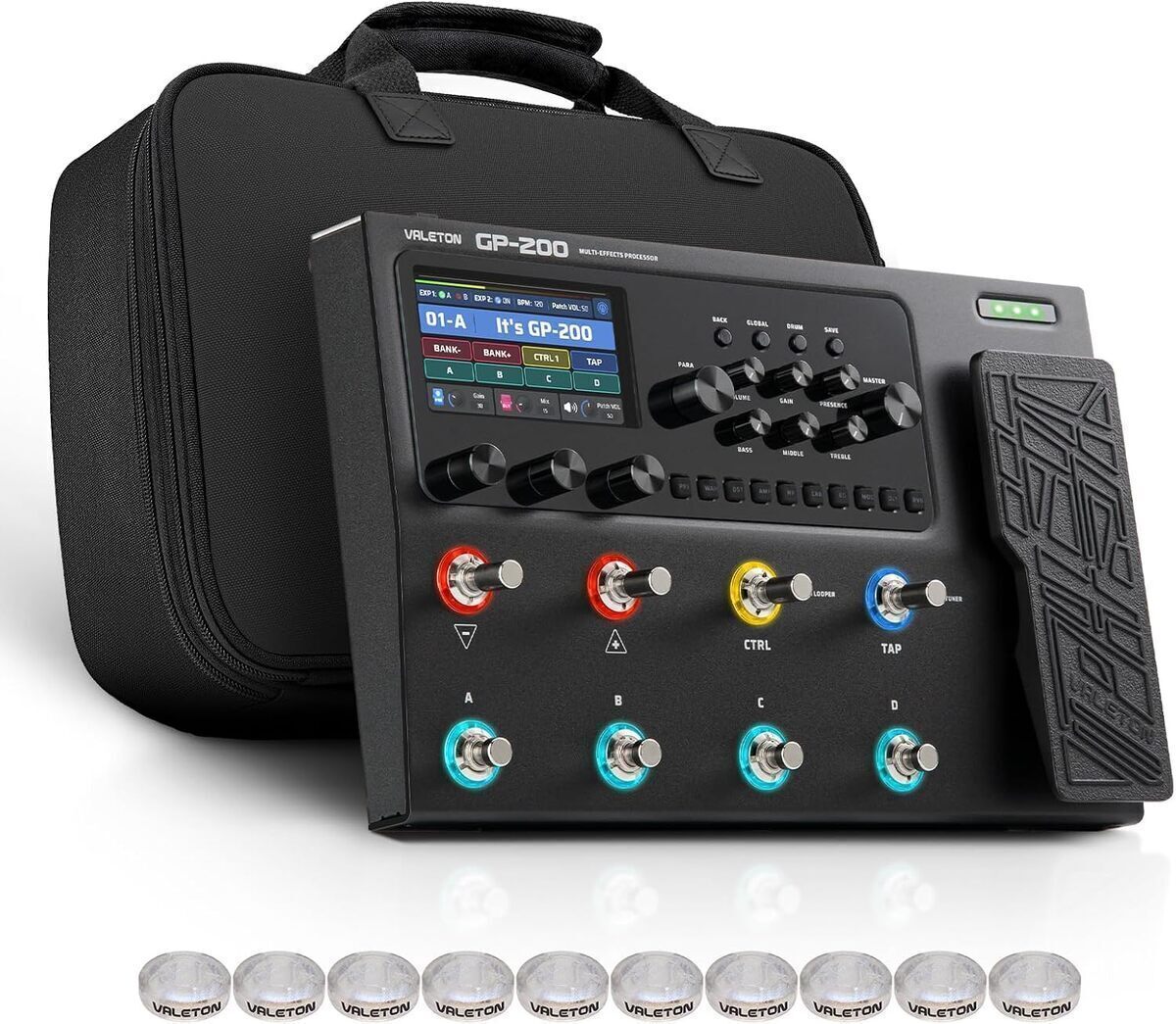 Test du processeur multi-effets Valeton GP-200 : puissance et polyvalence audio