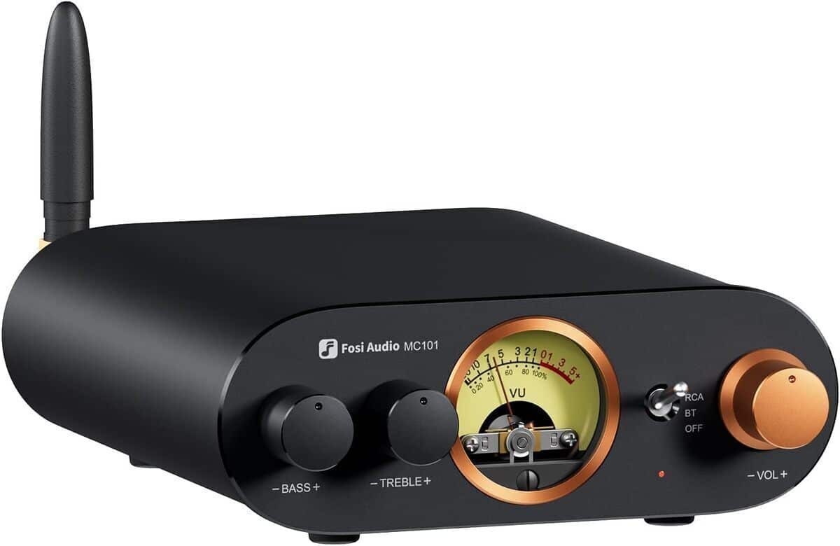 Test : mini ampli Bluetooth Fosi Audio MC101, son vintage en alliage d'aluminium