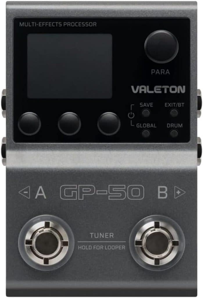 Test Valeton GP-50 : pédale multi-effets ultime pour guitare