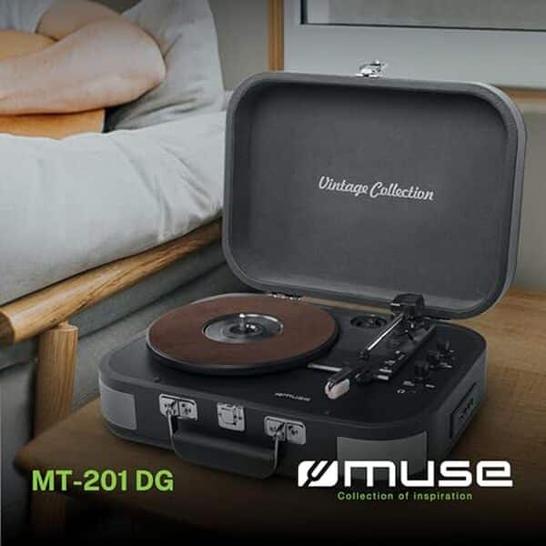 Découvrez notre test complet de la platine vinyle USB Muse MT-201 DG : qualité sonore, caractéristiques et performances pour les mélomanes.