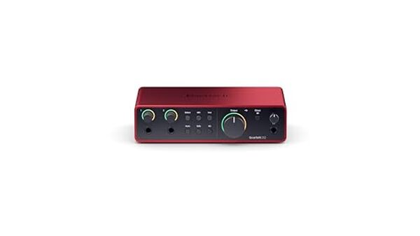 Découvrez notre test détaillé de la Focusrite Scarlett 2i2 4th Gen : qualité sonore, performances et caractéristiques principales pour musiciens et producteurs.