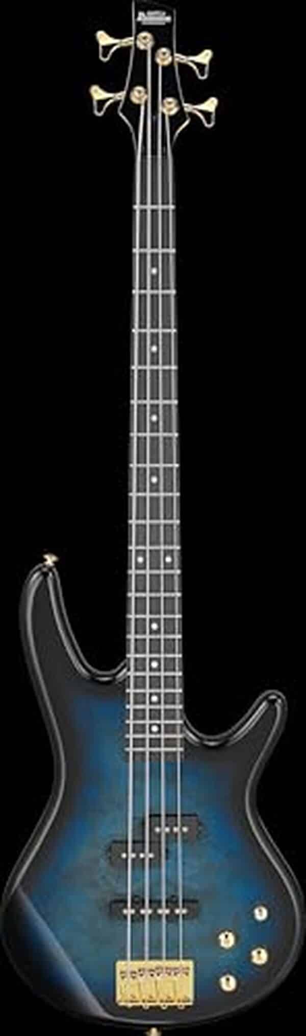 Découvrez notre test détaillé de la basse électrique Ibanez Gio GSR200PC-TMU : performances, son et qualité d'une 4 cordes abordable pour musiciens.