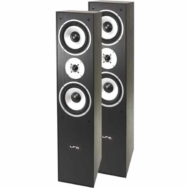 Découvrez notre test complet des enceintes hifi LTC L766-BL : 350w de puissance en bois noir, qualité sonore et caractéristiques détaillées.