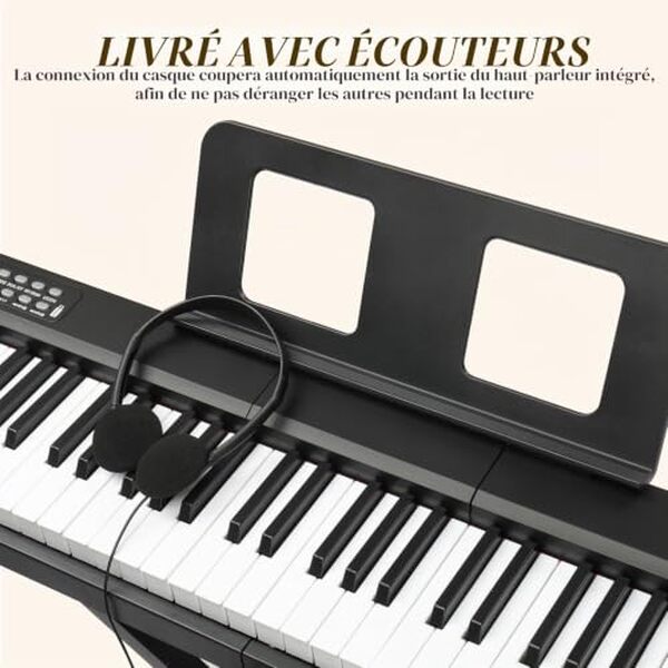 Découvrez notre avis complet sur le piano numérique Bonnlo Gpp-101 avec touches semi-lestées et connectivité bluetooth. Test détaillé, avantages et inconvénients pour bien choisir votre instrument. 