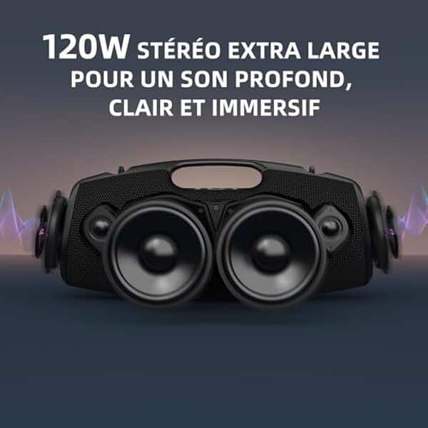 Découvrez notre test complet de l'enceinte Bluetooth Zealot 120W : performance sonore, étanchéité IP67 et caractéristiques techniques pour un choix éclairé. 