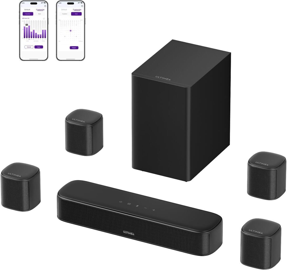 Test de la barre de son ultimea poseidon d60 dolby atmos 5.1