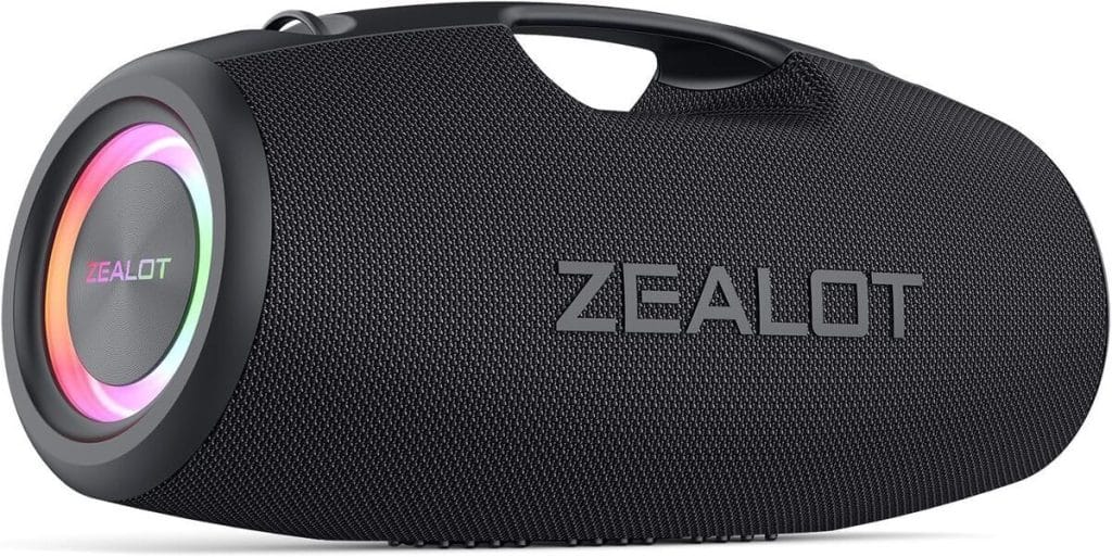 Test de l'enceinte Bluetooth Zealot 120W : performance et étanchéité ip67 au rendez-vous