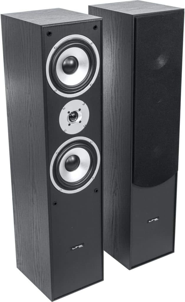 Test Des Enceintes Hifi Ltc L766-Bl : performance 350w En Bois Noir
