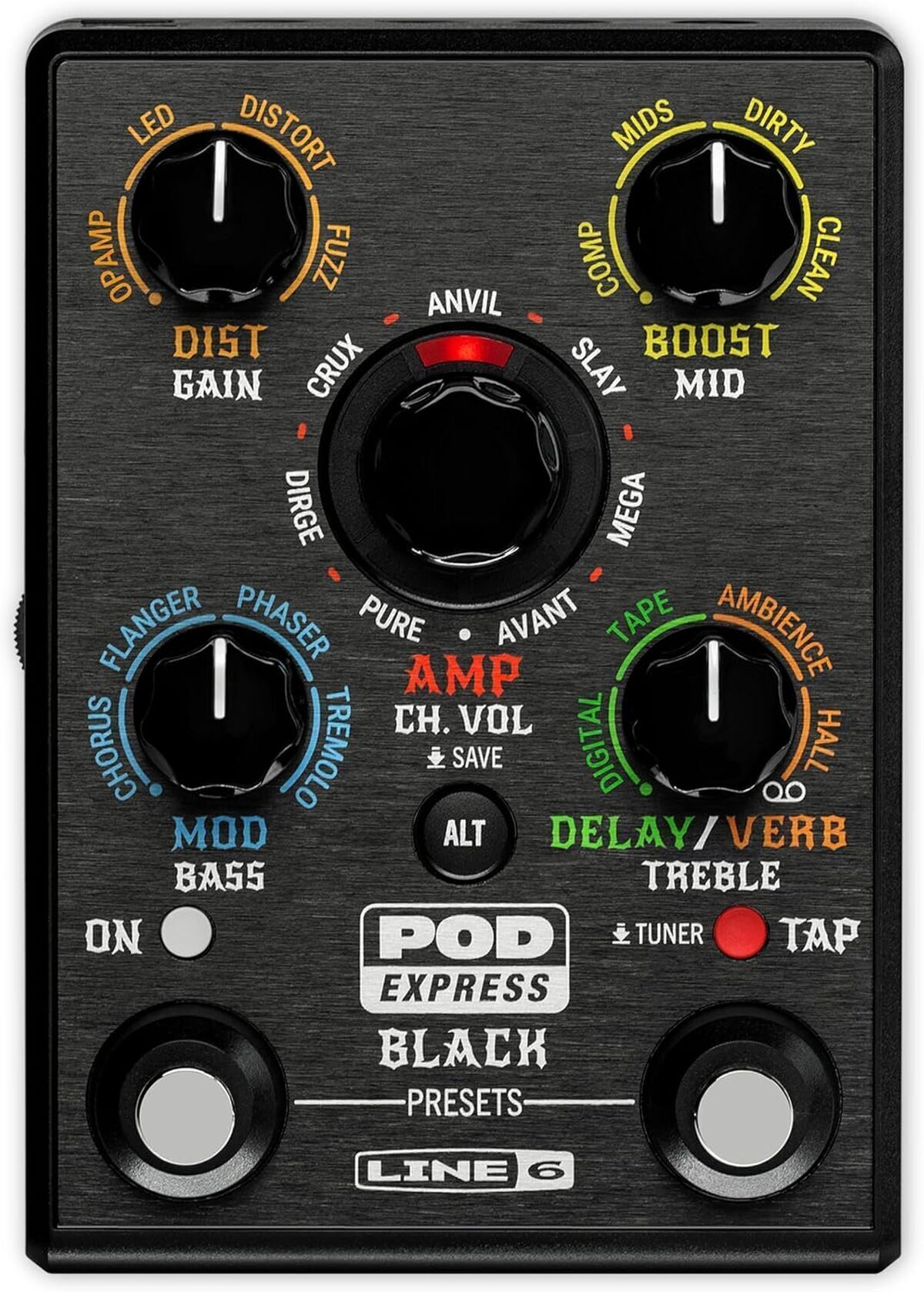 Test du Line 6 POD Express : amplificateur hi-gain ultra-portable