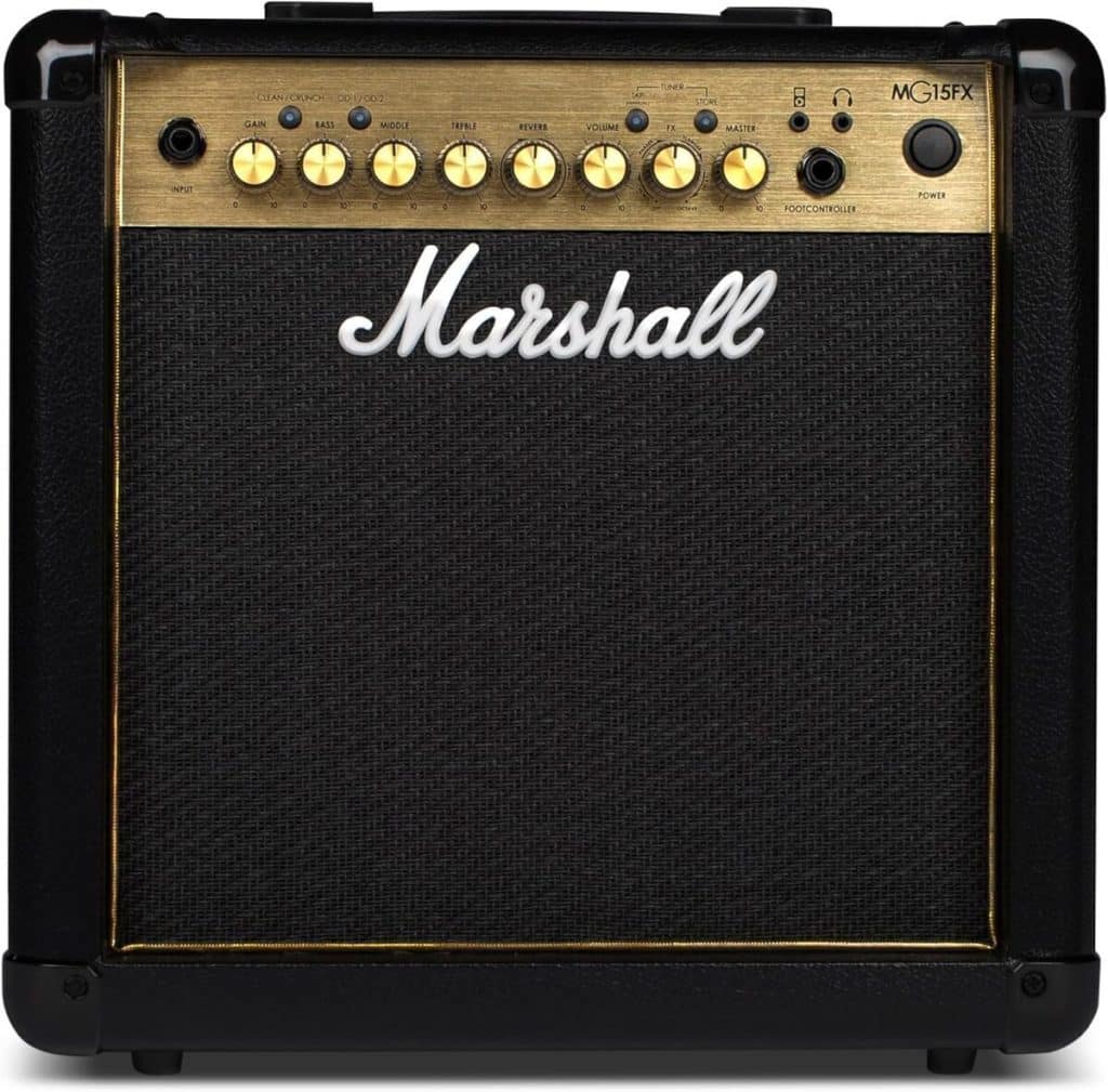 Test Marshall MG15GFX : ampli combo avec effets intégrés pour guitare électrique