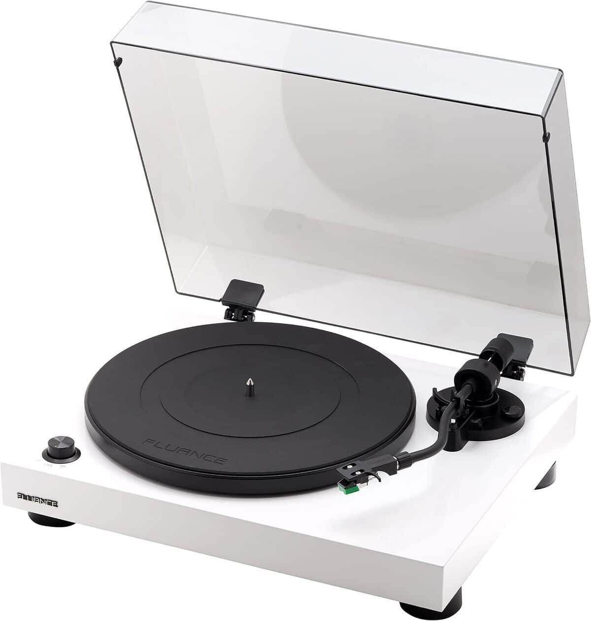 Test : platine vinyle Fluance RT81 haute fidélité blanche